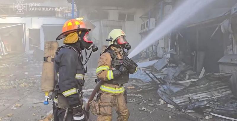 Внаслідок російської атаки в Харкові зруйновано м'ясокомбінат