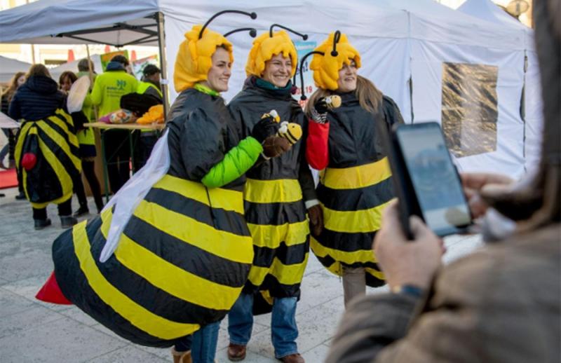 Німеччина, під час акції по запуску петиції «Врятуйте бджіл»