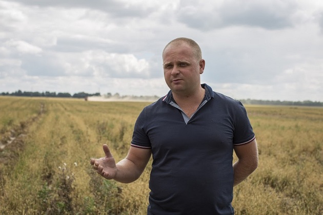 Максим Шалигін, фермер, виконавчий директор господаства «Південь-Північ»