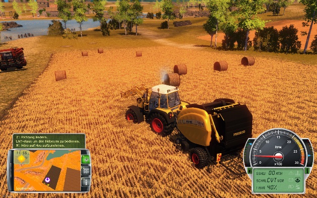 Інтерфейс гри Professional Farmer
