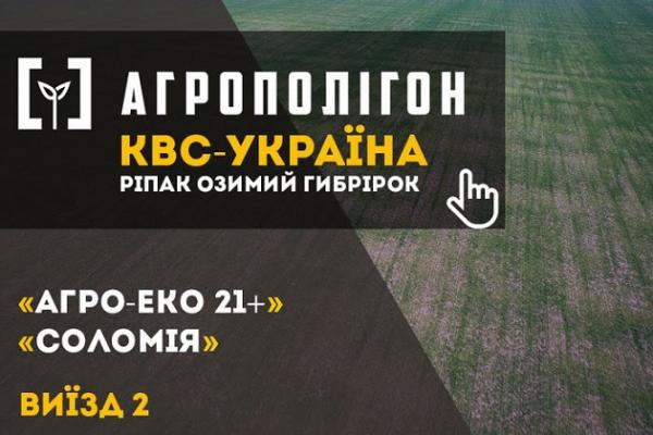 АгроПолігон КВС-УКРАЇНА: ріпак