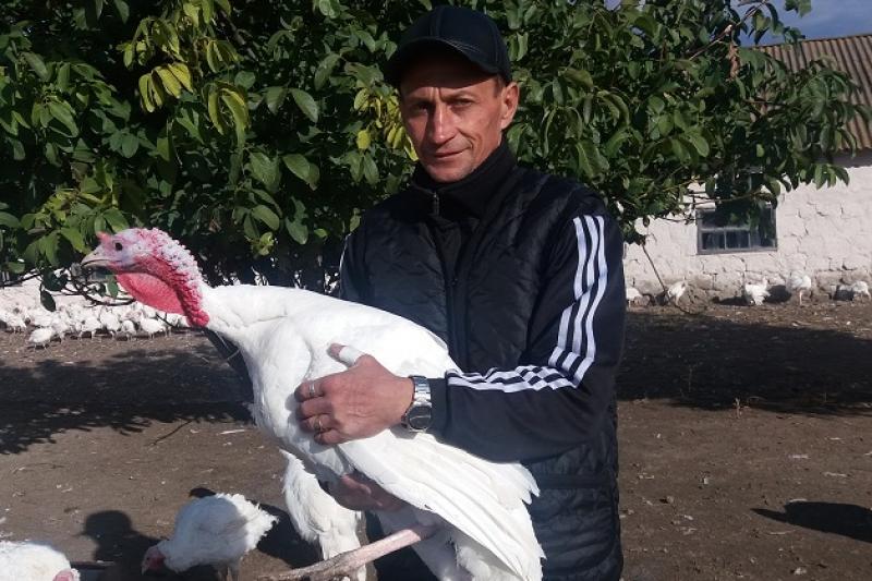 Олег Миронченко, завідуючий індичою фермою 