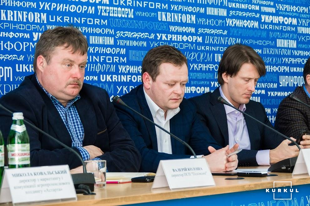 Прес-конференція Молочні ріки витікають з України