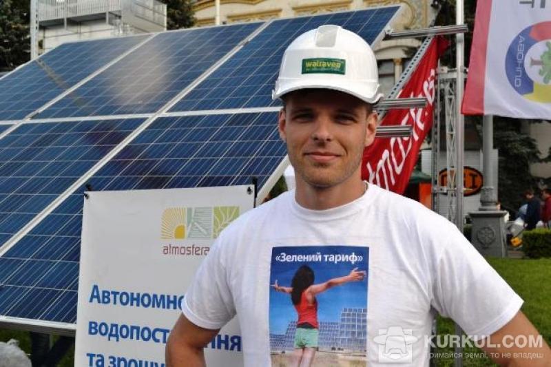 Андрій Склянко, провідний менеджер проекту фотоелектричних систем компанії «Атмосфера»