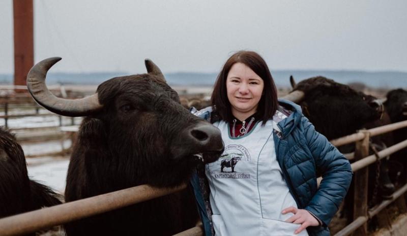 Інна Левдар: Ми відновлюємо традиційне вирощування буйволів на Закарпатті