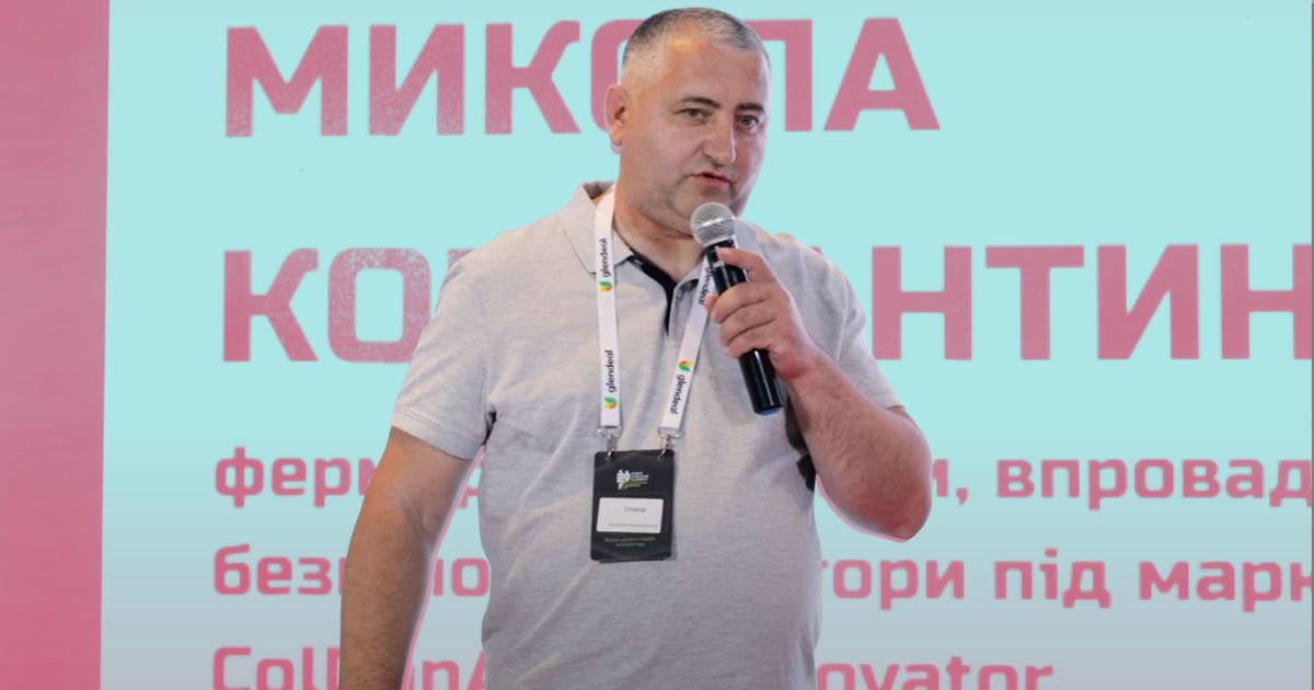 Микола Константинов, фермер з Одещини