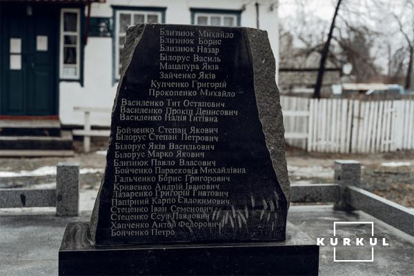 Пам’ятний камінь Оліяну Стадченку