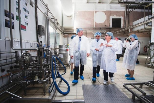 Міністр аграрної політики та продовольства України на молокопереробному заводі компанії «Лакталіс»