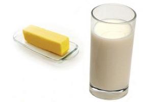 Виробництво молока та масла скорочується