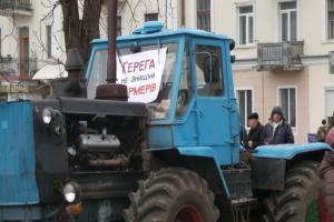 Проти Олександра Гереги на Хмельниччині фермери збирали майдан