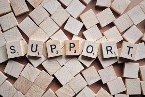 Support у перекладі з англійської означає підтримка