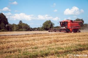 Аграрії зібрали понад 2 млн т зернових нового врожаю