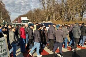 На Харківщині сталася ДТП через мітинг проти ринку землі