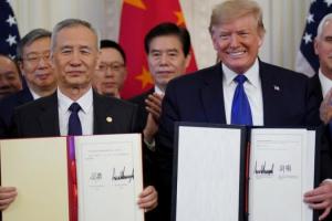 США і Китай підписали першу фазу торгової угоди