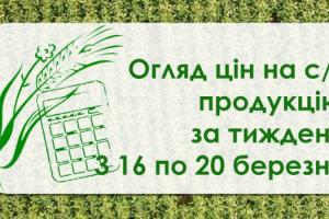 В Україні зросли закупівельні ціни на кукурудзу та сою  — огляд за тиждень з 16 по 20 березня