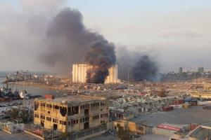 Від вибуху в Лівані постраждали судна із українським зерном