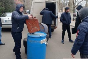 Миколаївські фермери пікетують податкову через штрафи за зберігання пального