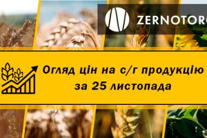 Ціна сої стабілізувалась — огляд за 25 листопада від Zernotorg.ua