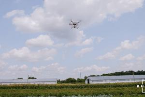 Фото ілюстративне: дрон для сільського господарства