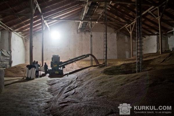 Dв аграрних підприємствах області зберігалося 433 тис. т зерна