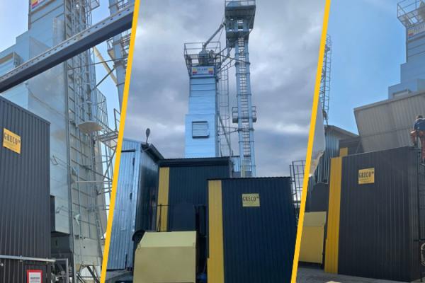 Підприємство з Харківщини ввело в експлуатацію новий зерносушильний комплекс