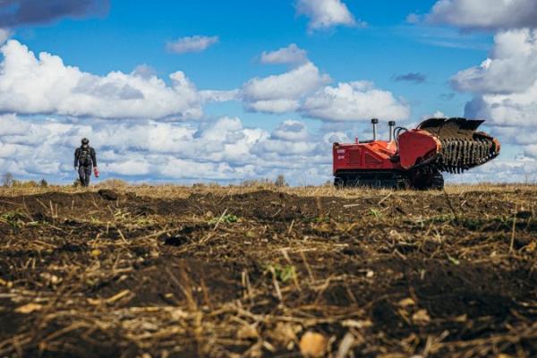 Розмінування земель на Харківщині