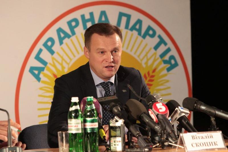 Віталій Скоцик, голова Аграрної партії України