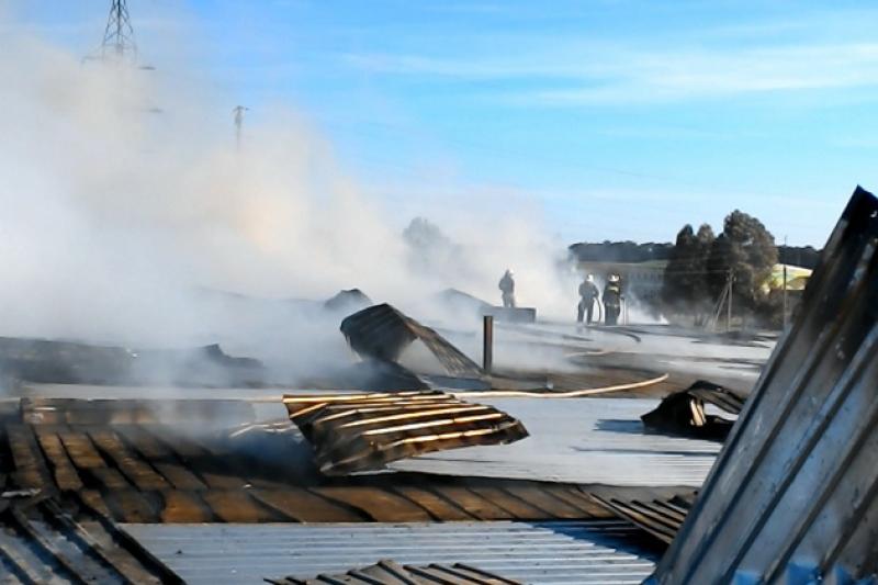 Масштабна пожежа на фермі сталася у Харківській області