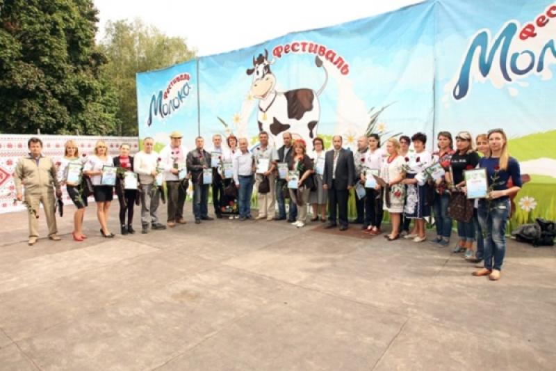 У Чернігові на «Фестивалі молока», 25 підприємств представили свою продукцію,