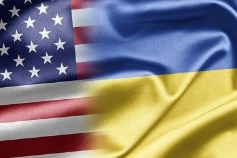 Прапор США та України