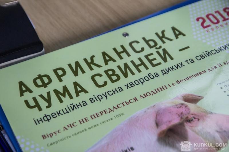 Від АЧС загинули свині та кабани у трьох областях України