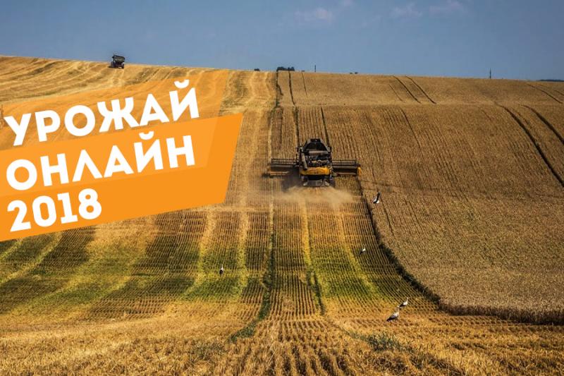 В Україні зібрали третину зернових — Урожай Онлайн 2018