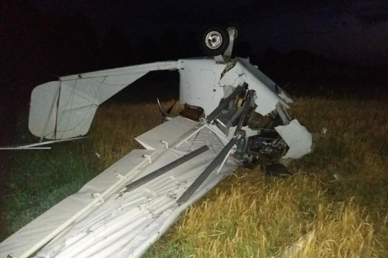 На Сумщині знову розбився літак під час обприскування полів