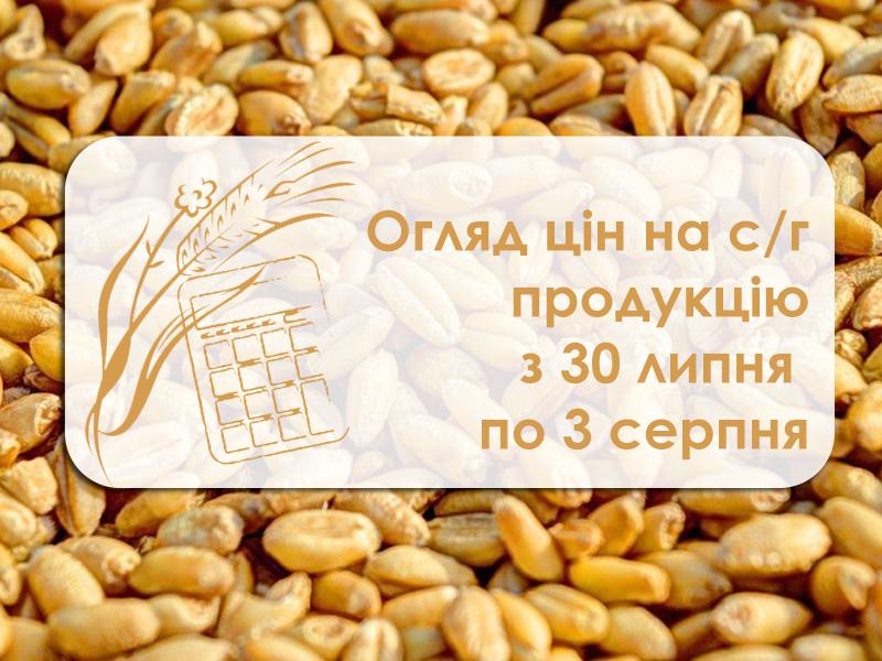 Пшениця та ячмінь дорожчають — огляд цін на с/г продукцію за тиждень