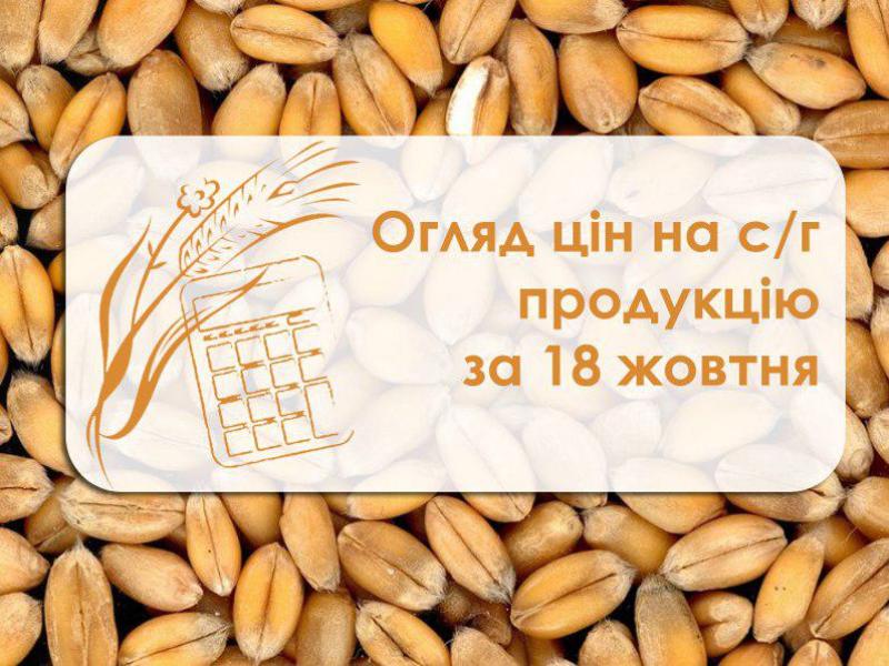На Миколаївщині подешевшали зернові ― огляд цін на с/г культури за 18 жовтня