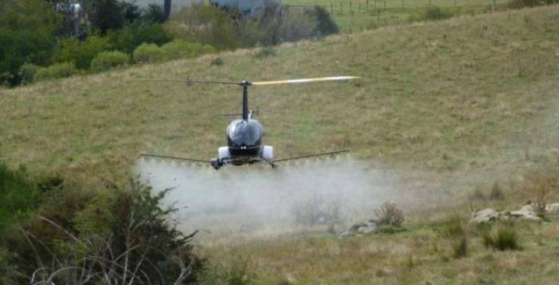 В Каліфорнії вертоліт переобладнали в дрон для точного землеробства
