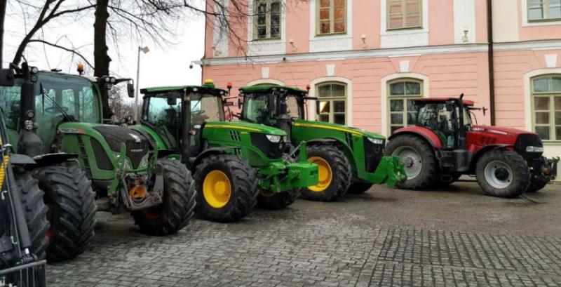 Фермери Естонії влаштували пікет через недостатнє фінансування с/г галузі