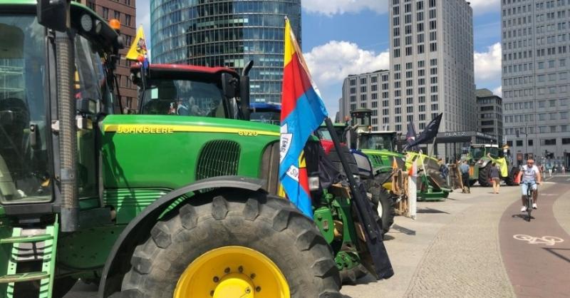 У Німеччині фермери протестувала проти аграрної політики