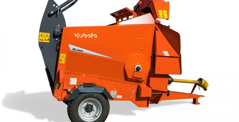 Kubota представила нову машину для подрібнення тюків сіна та соломи
