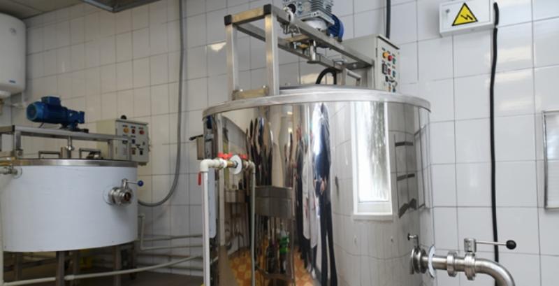 На базі Немішаївського агроколеджу відкрили лабораторію із переробки молока