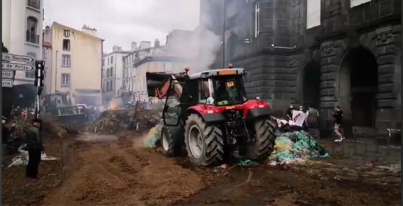 У Франції відбулись масові протести фермерів