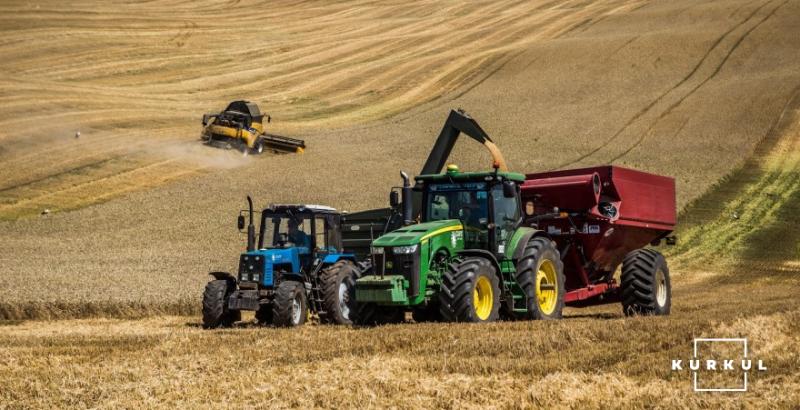 В Україні вже намолочено понад 270 тисяч т зерна нового врожаю