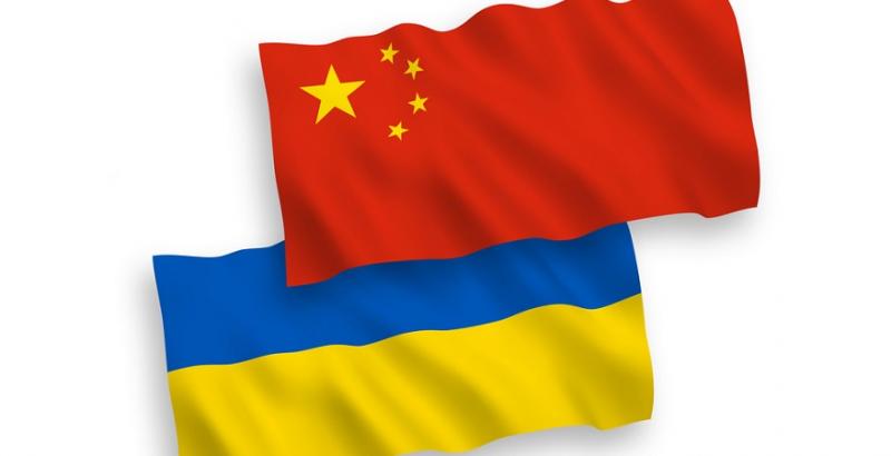 Прапор України, Прапор Китаю