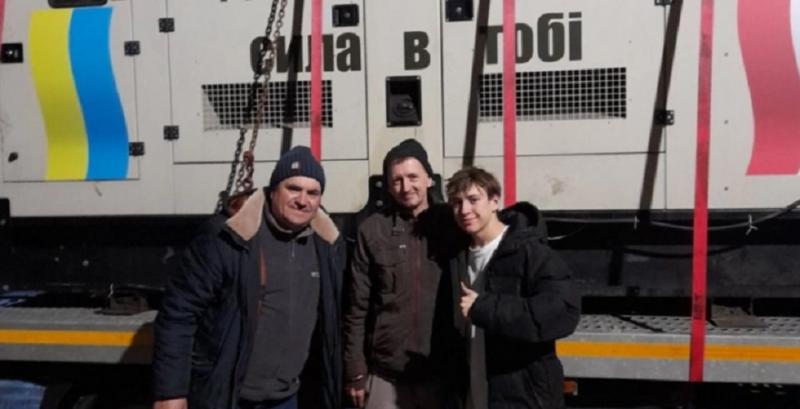 Рівненський фермер купив електростанцію для рятувальників
