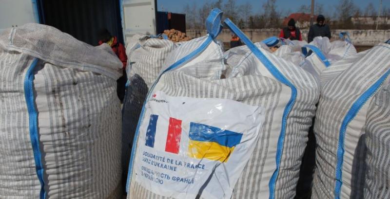 Львівським аграріям надали 95 т насіннєвої картоплі із Франції