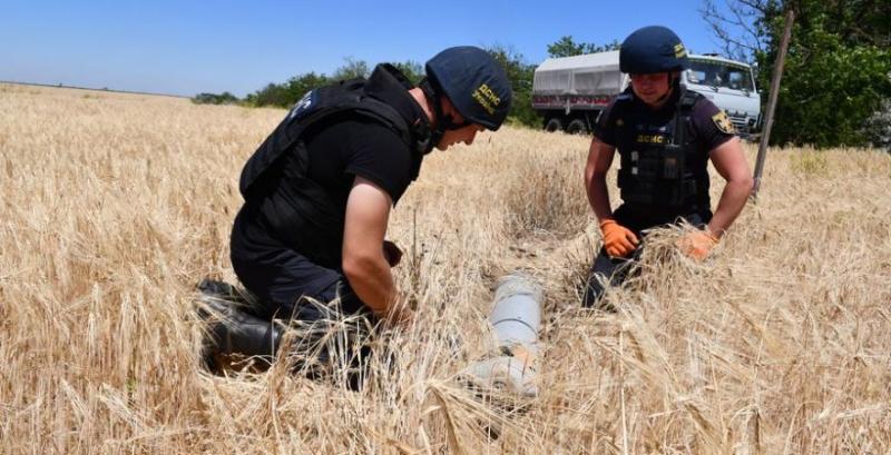 В Україні обстежили понад третину потенційно замінованих с/г земель