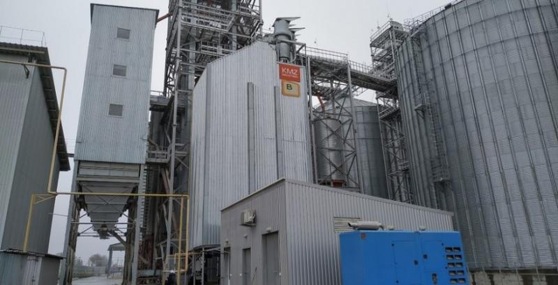 Зерносушарка Brice-Baker на Ланнівській МТС