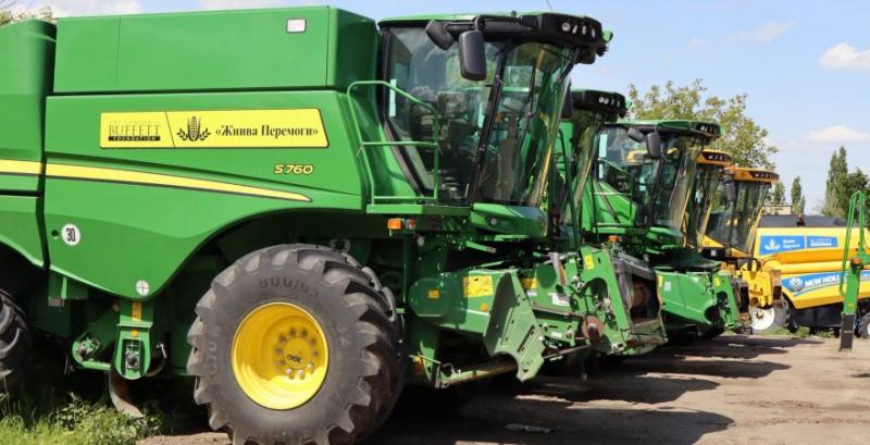 Благодійний фонд Жнива Перемоги надасть фермерам техніку для жнив ранніх зернових