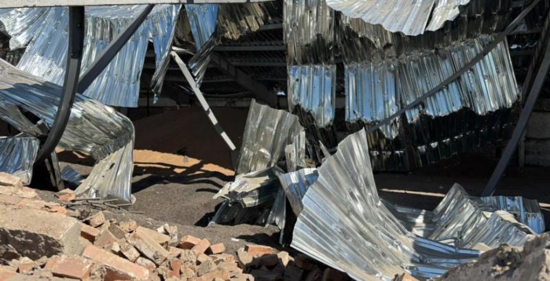 Через обстріл рф на Одещині постраждало фермерське господарство