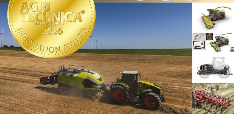 Привід нового покоління та потужний прес-підбирач — оголошено переможці Agritechnica Innovation Award